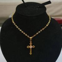 Gambar Koleksi kalung liontin model salib emas asli dari Joseanshopjkt undefined 2 Tokopedia
