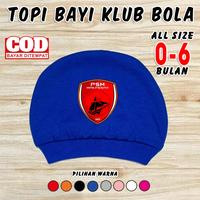 Gambar Topi Bayi klub Bola PSM Makassar kupluk bayi anak laki cewek newborn - Merah dari Om Joe Shop undefined 2 Tokopedia