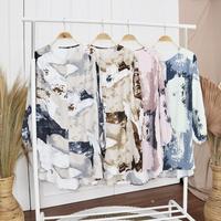 Gambar ENOLA BLOUSE MOTIF / BLOUSE WANITA /ATASAN WANITA LENGAN PANJANG dari Hijab Zayda ID undefined 1 Tokopedia