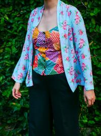 Gambar Kebaya Outer - Blue Ocean - S, 3/8 dari Mogleng Mogleng undefined 3 Tokopedia