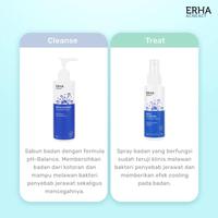 Gambar ERHA Acneact Acne Back Spray  Acne Body Wash BHA  Mugworth Murah dari aminah shp undefined 4 Tokopedia