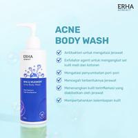 Gambar ERHA Acneact Acne Back Spray  Acne Body Wash BHA  Mugworth Murah dari aminah shp undefined 2 Tokopedia