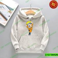 Gambar jaket sweater Hoodie anime naruto anak usia 1-12 tahun laki-laki - Hitam, L dari Rifki kid's clothing undefined 3 Tokopedia