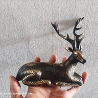 Gambar patung rusa kijang jantan logam - gold dari Bhaktilata Store undefined 5 Tokopedia