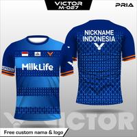 Gambar Jersey badminton victor baju bulu tangkis praveen melati - Biru, XS dari ListonsCloth undefined 1 Tokopedia