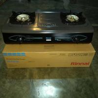 Gambar KOMPOR RINNAI RI 712 TG 2 MATA TUNGKU ANGLO GAS TURBO ALAT MEMASAK API dari Center Plus Shop undefined 3 Tokopedia