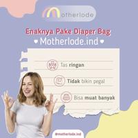 Gambar DIAPER BAG TAS ASI TAS SUSU TAS BABY TAS BAYI MOMMY BAG MOTHERLODE dari Baby Club House undefined 4 Tokopedia