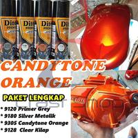 Gambar Paket Lengkap Cat Pilox Diton Premium 9305 Candy Tone Orange warna - 9130-Clear Doff dari gaffta undefined 1 Tokopedia
