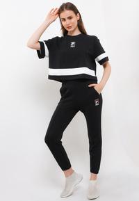 Gambar FILA Kaos Crop Top Wanita Bernie - Black - S dari FILA Official Store undefined 5 Tokopedia