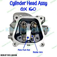 Gambar GX 160 CYLINDER HEAD ASSY 5.5HP UNTUK MESIN PENGGERAK  MODEL HONDA dari KAPUKO PARTS undefined 4 Tokopedia