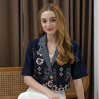 Gambar Atasan Batik Wanita / Baju Batik Crop Top / Batik Modern - 316 dari Milovalice undefined 4 Tokopedia