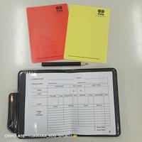Gambar ORIGINAL KARTU WASIT REFEREE CARD BOLA SOCCER FOOTBALL FUTSAL FIFA dari New jawara bdg sports undefined 3 Tokopedia
