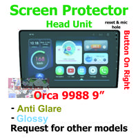 Gambar Orca 9988 head unit mobil 9" inch Screen Protector Guard Right Button - Glossy dari Beji Depok Store undefined 1 Tokopedia