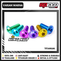 Gambar Titanium Probolt Baut Moncong Knalpot Honda PCX 160 Grade 5 King Nut - Artemis dari Speed60 undefined 2 Tokopedia