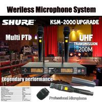 Gambar Microphone wireless shure ksm 2000 grade A dari GEMBIRA ELECTRONIK undefined 1 Tokopedia