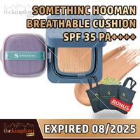 Gambar Somethinc Hooman Breathable UV Cushion Cover SPF 35 PA++++ Bedak Basah - N02 Charlotte, Packing Plastik dari The Kingdom Shop undefined 1 Tokopedia