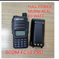 Gambar HT SCOM FC10 PRO FC-10 PRO Radio Ht Walkie talkie Handy talky PREMIUM dari ARIQALANEY undefined 1 Tokopedia