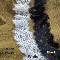 Gambar Kain Renda - Renda Lace D#2871 - White dari Toko Brukat undefined 1 Tokopedia