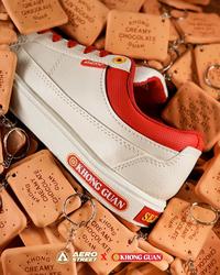 Gambar Sepatu AEROSTREET x KHONG GUAN Putih Putih Merah - 39 dari Fiscus Shop undefined 4 Tokopedia