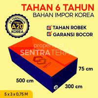Gambar kolam ikan terpal A20 300x150x75 budidaya ikan lele gurame dari Sentra Terpal_NEW undefined 3 Tokopedia
