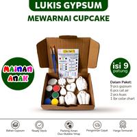 Gambar Paket lukis patung gypsum mewarnai cupcake/kue painting gypsum anak dari BBF TROPHY undefined 1 Tokopedia