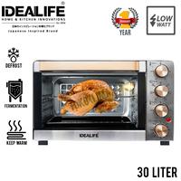 Gambar Oven Air Fryer Idealife IL 330 30 Liter Oven Pemanggang Rotiserrie 330 - IL 330 AJA, KADO EXTRA dari Toko Lima_NEW undefined 3 Tokopedia