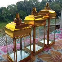 Gambar Lentera lilin antik Kubah three in one warna hitam dari Asse Emergency_NEW undefined 2 Tokopedia