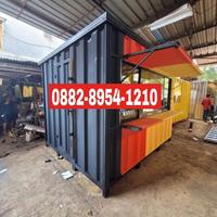 Gambar booth container 250x150x200 - 400x150x200 dari pabrik booth cikarang undefined 4 Tokopedia