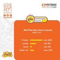 Gambar Bolt Plus Cat Food Tuna Flavor Adult Cat 5kg - Isi 2 dari Cppetindo Shop undefined 5 Tokopedia