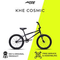 Gambar SEPEDA BMX FREE STYLE KHE COSMIC 20 01 (21) BLACK dari ATRCycling undefined 1 Tokopedia