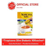 Gambar TROPICANA SLIM SWEETENER DIABETIC 100 SACHET dari tokomakmurmedan undefined 1 Tokopedia