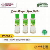 Gambar Minyak Kayu Putih Cap COIN 60 ml Promo Paket 2 dari Nusa Boga Sejahtera undefined 1 Tokopedia