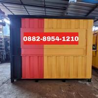 Gambar booth container 250x150x200 - 400x150x200 dari pabrik booth cikarang undefined 2 Tokopedia