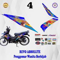 Gambar Striping REVO ABSOLUTE variasi penggemar wanita berhijab stiker motor - no.4, vinyl dari STICKERBAPAK undefined 2 Tokopedia