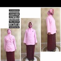 Gambar seragam psr atasan bhayangkari muslim kurung dan kutu baru - Putih, XL dari Rerezeze online shop undefined 1 Tokopedia