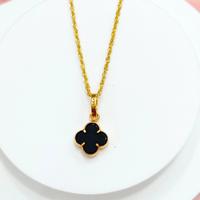 Gambar Kalung Liontin soliter permata putih Handmade Gold Perhiasan Emas asli dari Toko Emas Adelshop undefined 1 Tokopedia
