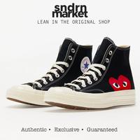 Gambar CONVERSE x CDG Comme Des Garcons 70s High Top Black White Original dari SNDRN.MARKET undefined 1 Tokopedia