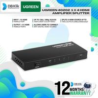 Gambar Splitter Hdmi Amplifier UGreen 40202 - Splitter 40202 1x4 HDMI Out - BLACK dari DBKlik Indonesia undefined 1 Tokopedia