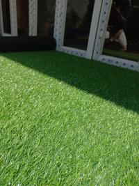 Gambar Rumput Sintetis 3cm Taman Outdoor Indoor 1x2 Meter - Lebar 2 Meter dari Martha Karpet Indonesia undefined 4 Tokopedia