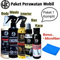 Gambar Paket Perawatan Mobil WK Lengkap / Pengkilap Body Mobil Putih Merah - PAKET 1 KOMPLIT dari sharpofficialstore0101 undefined 1 Tokopedia