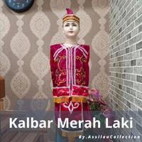 Gambar Baju Adat Kalimantan Barat Anak Merah (Pria/Wanita) - Wanita Merah, 3 dari NDuZzT OLSHOOP undefined 2 Tokopedia