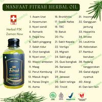 Gambar Minyak Fitrah - Fitrah Herbal Oil - 100 ml dari Baraya Bioflok undefined 4 Tokopedia