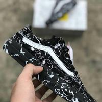 Gambar VANS OLDSKOOL BLACK WHITE WAFFLE ICC BNIB CHINA - SNOOPY PEANUTS BLACK - SIZE 40 dari Bjarnemurahs undefined 4 Tokopedia