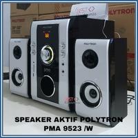 Gambar SPEAKER AKTIF POLYTRON PMA 9523 /W PMA-9523 PMA9523 - Tanpa Bubble dari best electronic 7 undefined 3 Tokopedia
