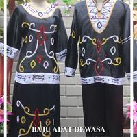 Gambar Baju Adat Kalimantan Tengah Dewasa ( Berlaku 1 Stel Pria/ Wanita - Wanita Merah, S dari NDuZzT OLSHOOP undefined 2 Tokopedia