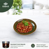 Gambar Sambal Cumi Merah 100gr / Sambal Pedas / Sambal Kemasan dari SIBAS EASY FOOD undefined 2 Tokopedia