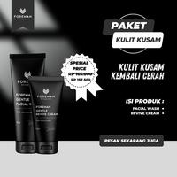 Gambar [Paket Hemat ] Skincare pria Foreman untuk kulit kusam dari Foreman Skincare Pria undefined 1 Tokopedia