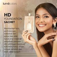 Gambar Lumecolors HD Full Coverage Ultra Lightweight Foundation Sachet 10 ml - Light dari Tokohita undefined 3 Tokopedia