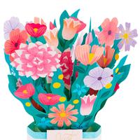 Gambar GREETING CARD-HALLMARK- PAPER WONDER- FLOWER BOUQUET-JUST FOR YOU-3D dari Hallmark Cards Indonesia undefined 4 Tokopedia