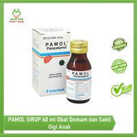 Gambar Pamol syp 60ml paracetamol syrup Obat Demam Sakit Gigi Anak dari Naziya Medica Store undefined 1 Tokopedia